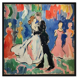 Gerahmter Kunstdruck Hochzeitstanz