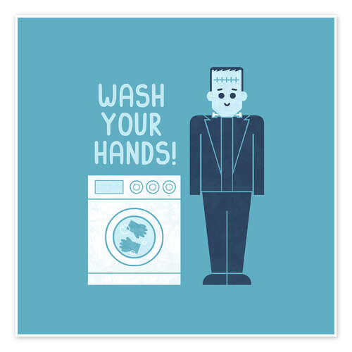 Poster Wash Your Hands!