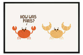 Gerahmter Kunstdruck Croisstacean