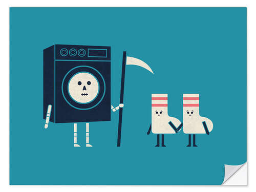 Wall sticker Grim Washer