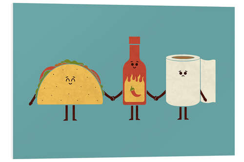 Tableau en PVC Taco Friends