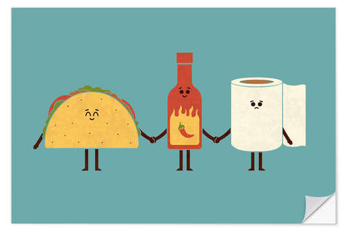 Wall sticker Taco Friends