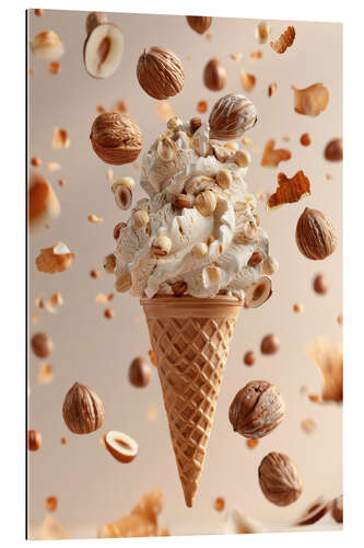 Gallery print Walnut and hazelnut ice cream