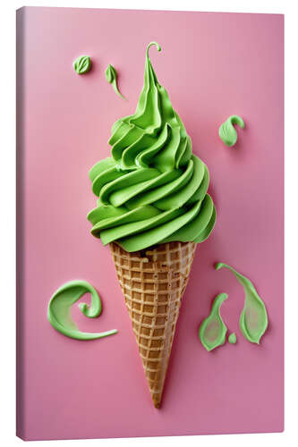 Canvas print Mint Ice Cream