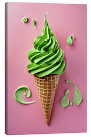 Canvas print Mint Ice Cream