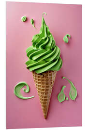 PVC print Mint Ice Cream