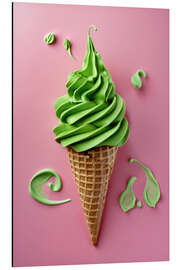 Magnettafel Waldmeister Eis