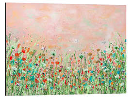 Tableau en aluminium Flower meadow