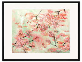 Gerahmter Kunstdruck Sakura