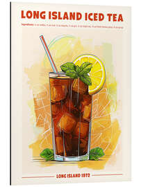 Aluminium print Long Island Iced Tea, Long Island 1972