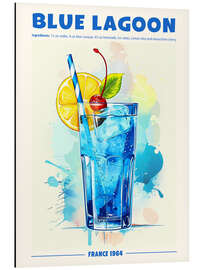 Magnettafel Blue Lagoon, France 1964