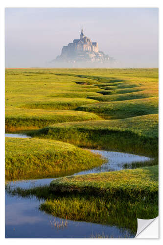 Sisustustarra Monastery Mont Saint Michel, Normandy, France