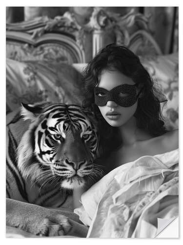 Sisustustarra In bed with my tiger