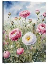 Quadro em tela Buttercups meadow