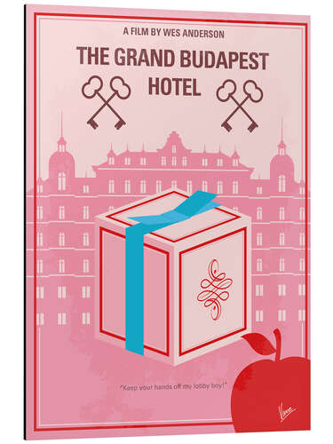 Tableau en aluminium The Grand Budapest Hotel