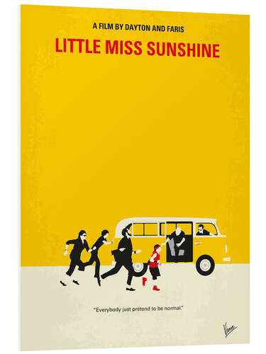 Foam board print Little Miss Sunshine