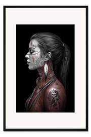 Gerahmter Kunstdruck Inked