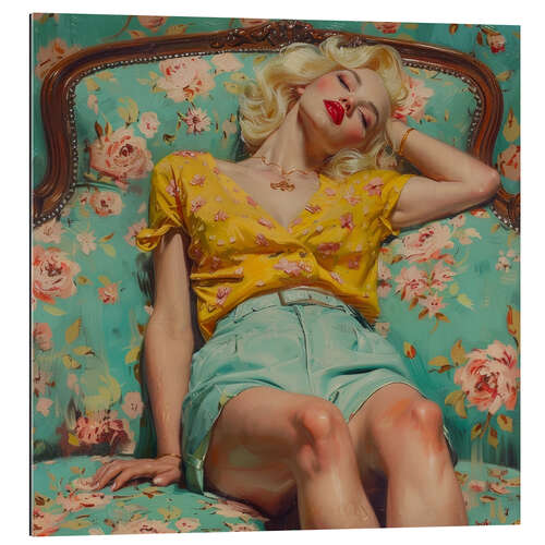 Galleriprint Marilyn relaxing