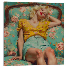 Galleriprint Marilyn relaxing