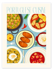 Wall print Traditional Food - Portuguese Cuisine