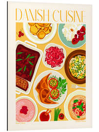Magnettafel Traditional Food - Danish Cuisine