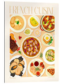 Gallery print Traditional Food - French Cuisine