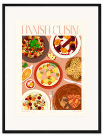 Gerahmter Kunstdruck Traditional Food - Finish Cuisine II
