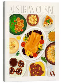 Canvas print Traditional Food - Austrian Cuisine