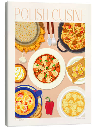 Canvas print Traditional Food - Polish Cuisine