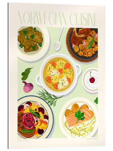 Gallery print Traditional Food - Norwegian Cuisine