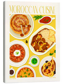 Canvas print Traditional Food - Moroccan Cuisine