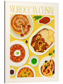 Magnettafel Traditional Food - Moroccan Cuisine