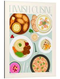 Magnettafel Traditional Food - Finnish Cuisine I