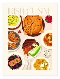 Poster Traditional Food - Irish Cuisine