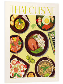 Foam board print Traditional Food - Thai Cuisine II