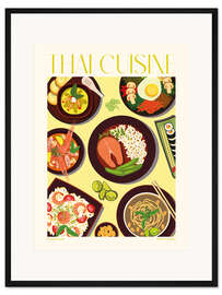 Gerahmter Kunstdruck Traditional Food - Thai Cuisine II