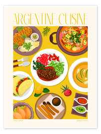 Poster Traditional Food - Argentine Cuisine II