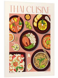 Foam board print Traditional Food - Thai Cuisine I