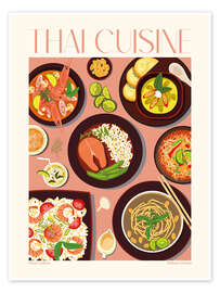 Wall print Traditional Food - Thai Cuisine I