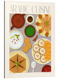 Magnettafel Traditional Food - Arabic Cuisine