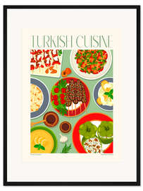 Gerahmter Kunstdruck Traditional Food - Turkish Cuisine II