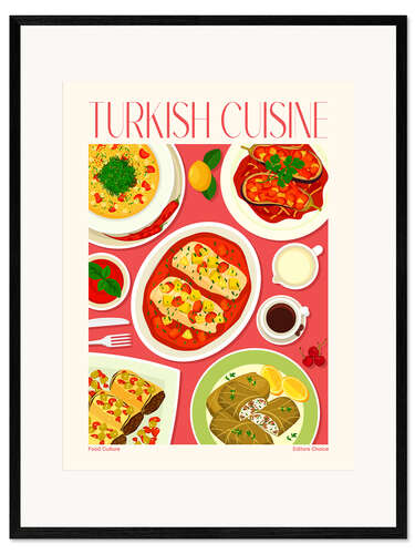 Framed art print Traditional Food - Turkish Cuisine I