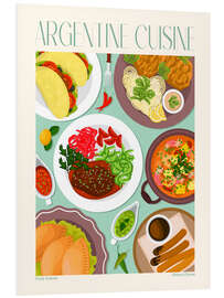 Foam board print Traditional Food - Argentine Cuisine I