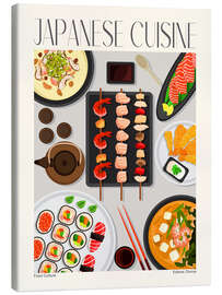 Canvas print Traditional Food - Japanese Cuisine