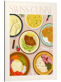 Magnettafel Traditional Food - Swiss Cuisine