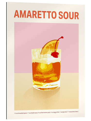 Galleritryck Cocktail Exhibition - Amaretto Sour