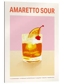 Gallery Print Cocktail Exhibition - Amaretto Sour