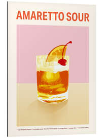 Magnettafel Cocktail Exhibition - Amaretto Sour