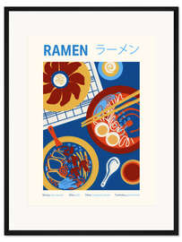 Gerahmter Kunstdruck Food Culture - Ramen