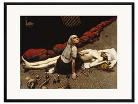 Gerahmter Kunstdruck Lemminkäinens Mutter - Akseli Gallen-Kallela